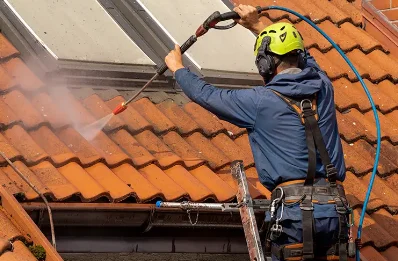 Démoussage et hydrofuge de toiture à Brémoy
